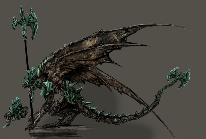 Illustration for article titled You may not Survive This Dark Souls Concept Art